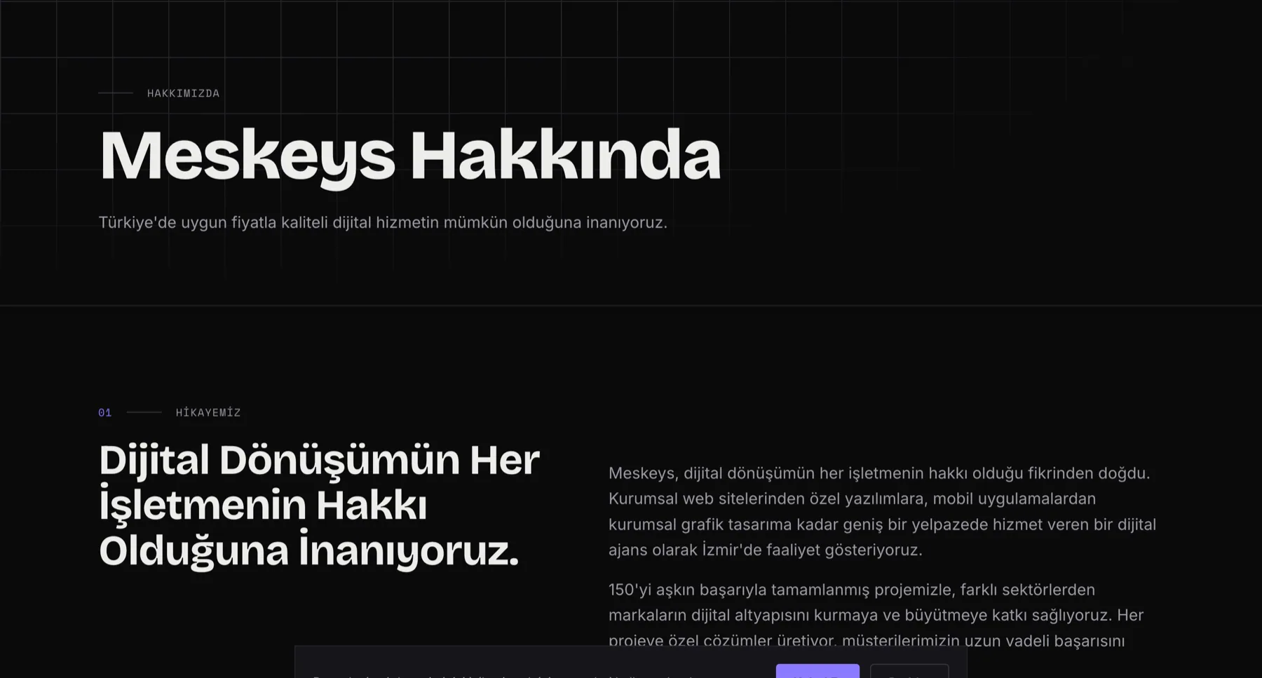 Meskeys hakkımızda sayfası